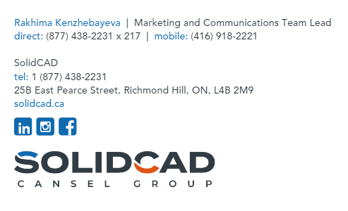 Email signature